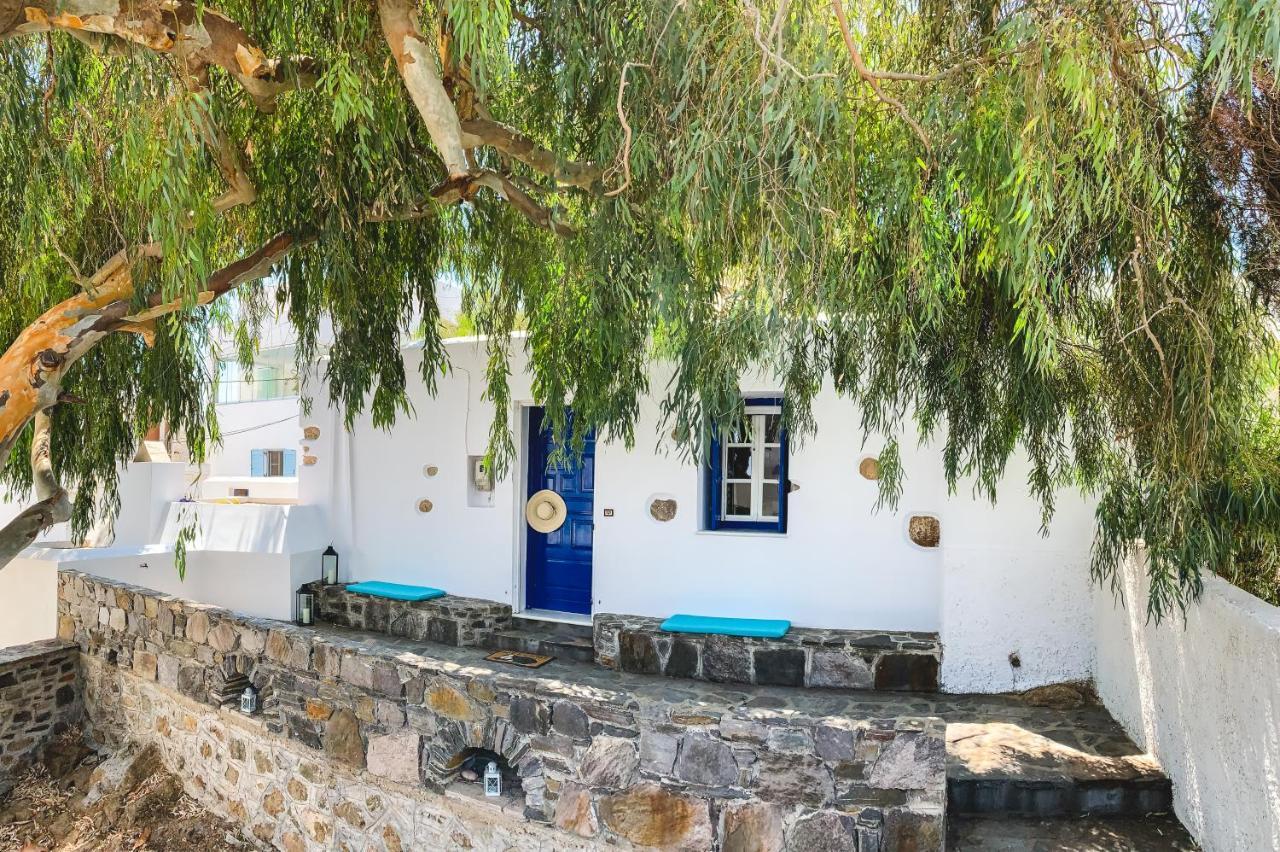 Вилла Blue & White: An Absolute Aegean Dream House Галини Экстерьер фото