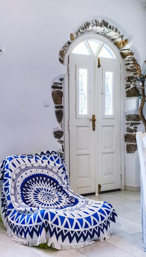 Вилла Blue & White: An Absolute Aegean Dream House Галини Экстерьер фото
